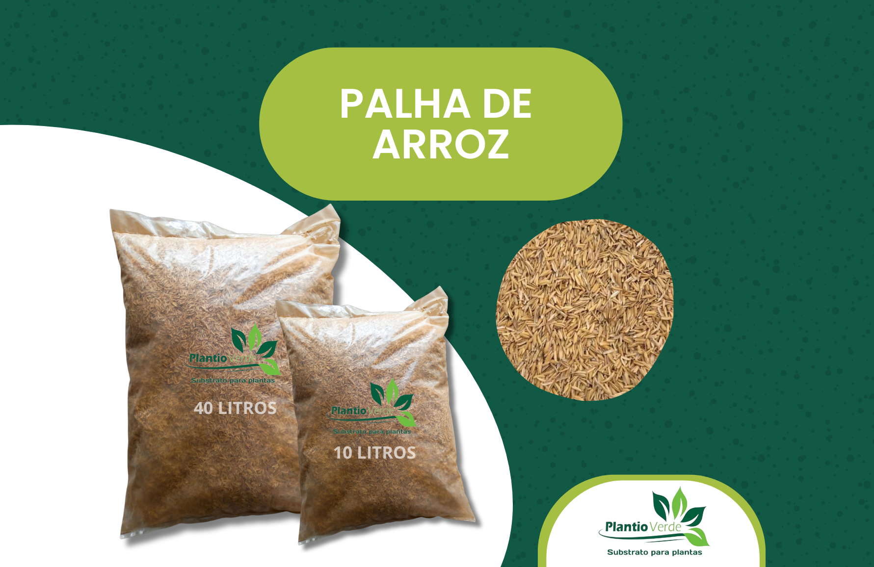 Palha de arroz
